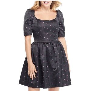 Gal Meets Glam Maude Daisy Bow Back Dress